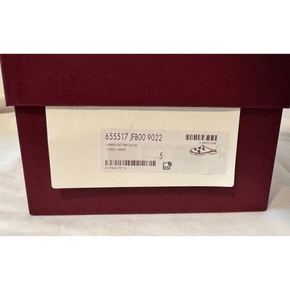 Gucci Authentic GG Perforated Crocs Slippers New in Box - Picture 3 of 9